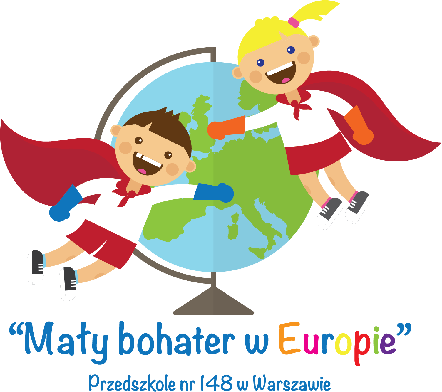 Logo programu "Mały bohater w Europie"