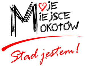 Logo: Moje Miejsce Mokotów. Stąd jestem!